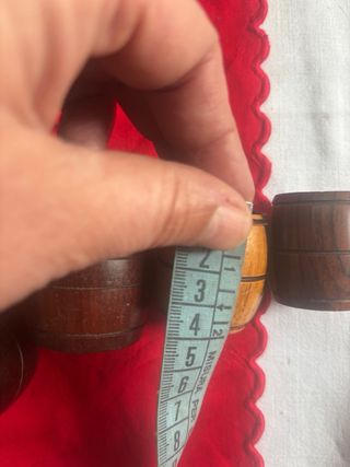 Set liquore in legno artigianale