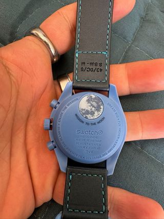 Omega Mission to the Super Blue Moonphase