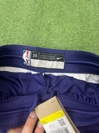 Pantaloncini Nike NBA Viola Arancione Taglia S