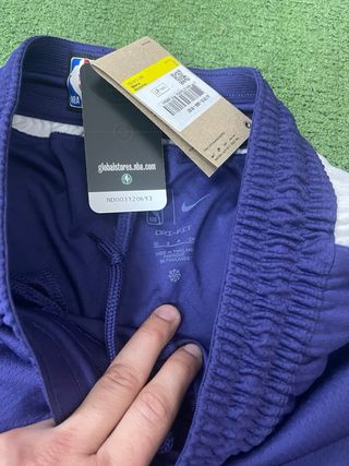 Pantaloncini Nike NBA Viola Arancione Taglia S