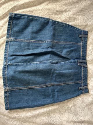 Falda vaquera azul