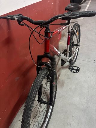 Bicicleta Montaña Decathlon Rockrider Roja
