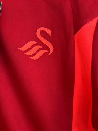 Sudadera Joma Swansea City Roja Cremallera