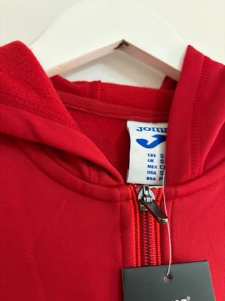 Sudadera Joma Swansea City Roja Cremallera