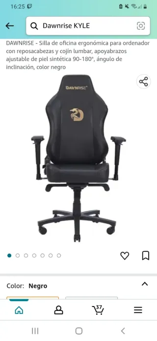 Silla Gamer NUEVA SIN ABRIR Dawnrise