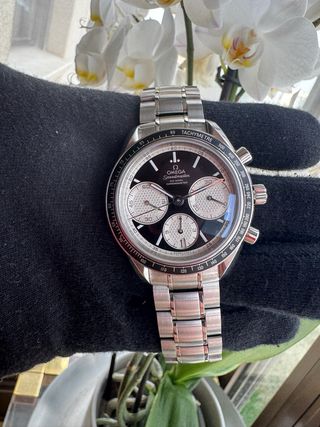 Omega Speedmaster Racing Reverse Panda