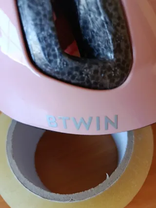 Casco rosa Decathlon 44-49 cm) /XXS