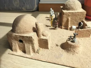 Maqueta Star Wars artesanal