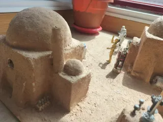 Maqueta Star Wars artesanal