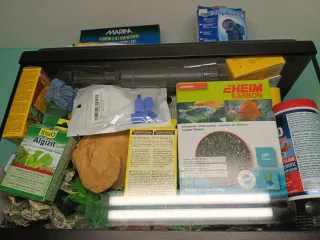 Acuario para peces aquatlantis