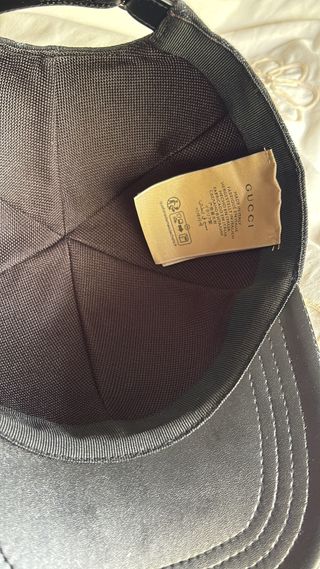 Gorra Gucci Negra