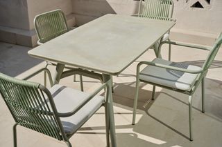 Mesa y 4 Sillas Terraza Sklum
