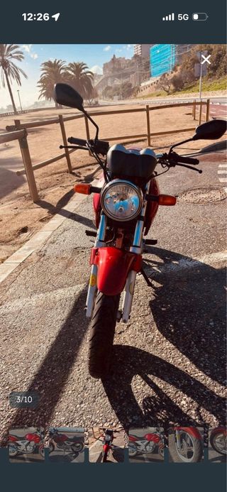 Honda CBF 250 Roja