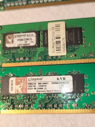 Memorias RAM Kingston