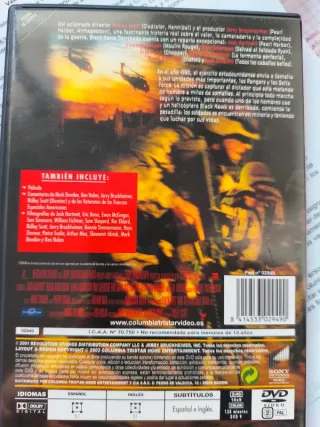 DVD Black Hawk Derribado (Black Hawk Down)