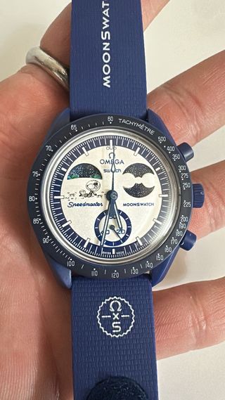 Omega x Swatch MoonSwatch Blu