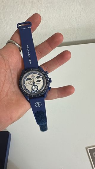 Omega x Swatch MoonSwatch Blu