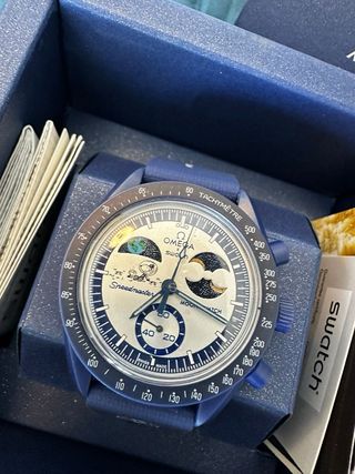 Omega x Swatch MoonSwatch Blu