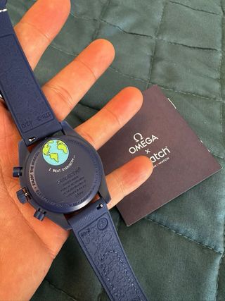 Omega x Swatch MoonSwatch Blu