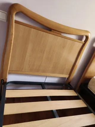 2 Camas Gemelas de madera,Sin Colchones