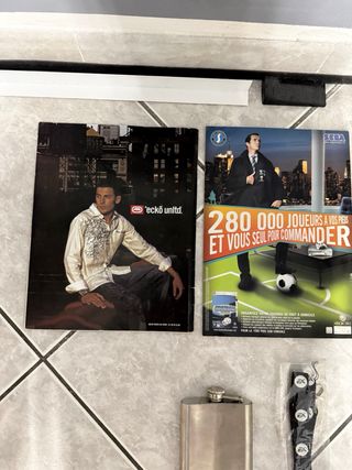 Lotto riviste gaming e gadget promozionali