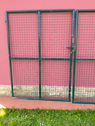 Cierre metálico para vallas