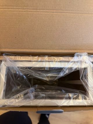 Estantería recibidor madera y metal