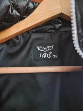 Chaleco Tatu Negro y Azul Talla M