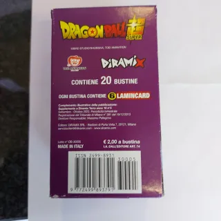 Box Lamincard Dragon Ball Super