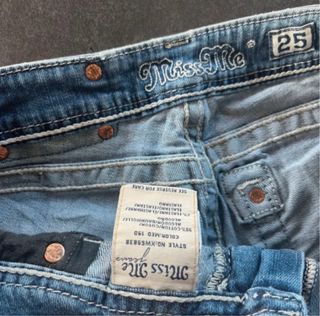 Vaqueros Miss Me Azules