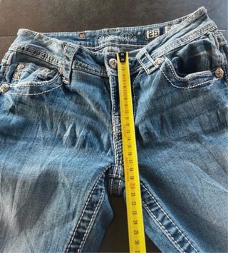 Vaqueros Miss Me Azules