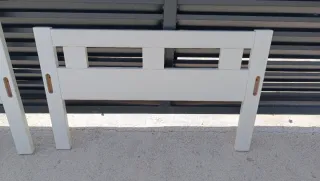 Cama infantil KRITTER 70x160 cm blanca