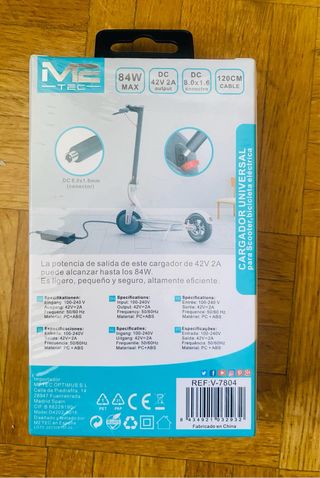 Cargador Universal M2-Tec 84W 42V 2A