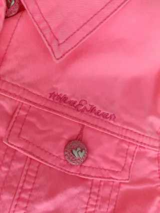 Chaqueta vaquera rosa