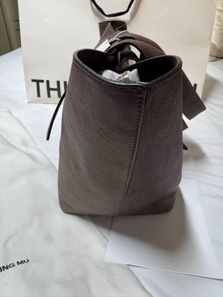 Bolso Thinking Mu marrón piel