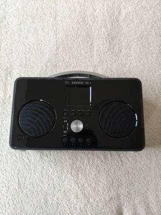 Radio Smart Lenco PIR-645 WiFi Negra