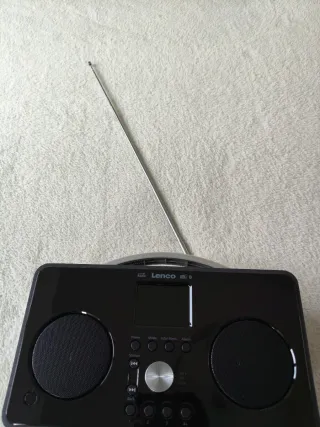 Radio Smart Lenco PIR-645 WiFi Negra