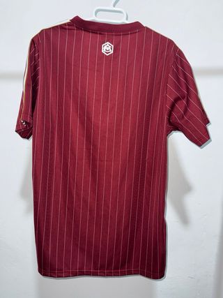 Camiseta Adidas Arsenal Rayas Rojas Talla M