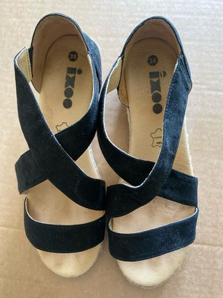 Sandalias iXOO Negras Talla 38