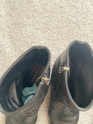 Prada 36 Stivaletti con tacco pelle Donna