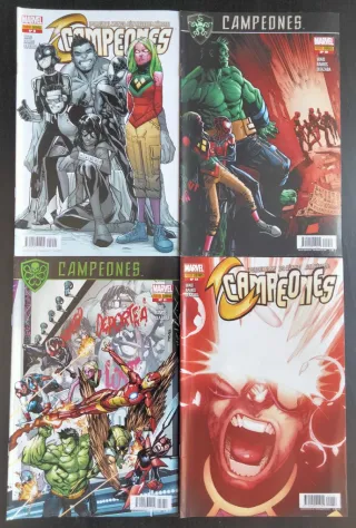 CÓMICS MARVEL. CAMPEONES. COMPLETA.