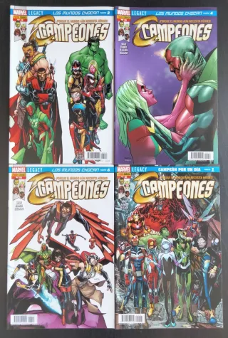 CÓMICS MARVEL. CAMPEONES. COMPLETA.
