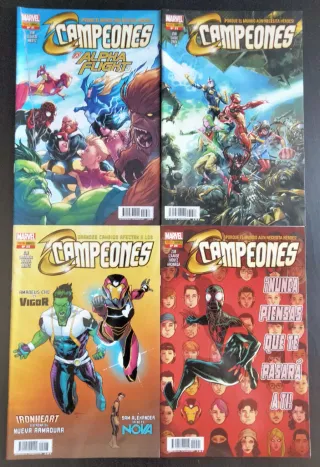 CÓMICS MARVEL. CAMPEONES. COMPLETA.