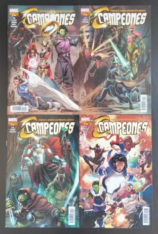 CÓMICS MARVEL. CAMPEONES. COMPLETA.
