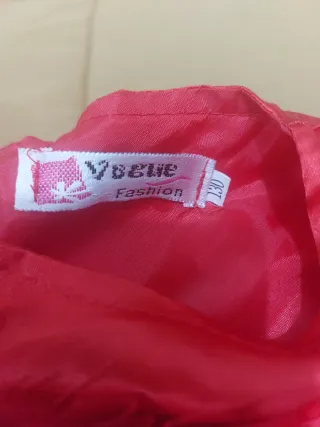 Vestito elegante bambina rosso tulle