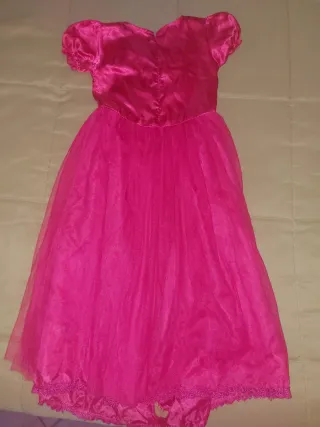 Vestito elegante bambina rosso tulle