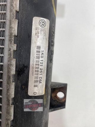 RADIADOR AGUA Volkswagen Touran (1T2)(11.2006->)