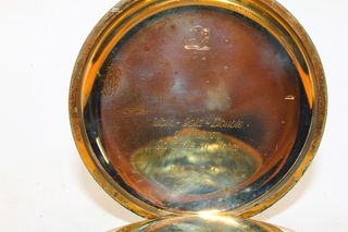 Spettacolare orologio savonette Gold Double 1920