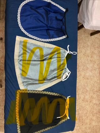 Delantales de huertana de diferentes colores