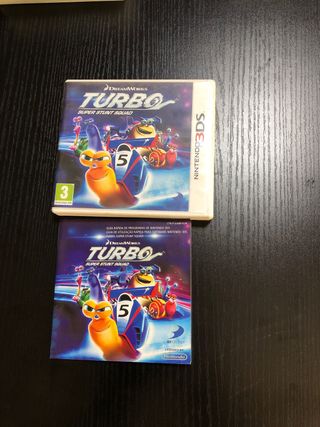 Caja Juego Nintendo 3DS Turbo